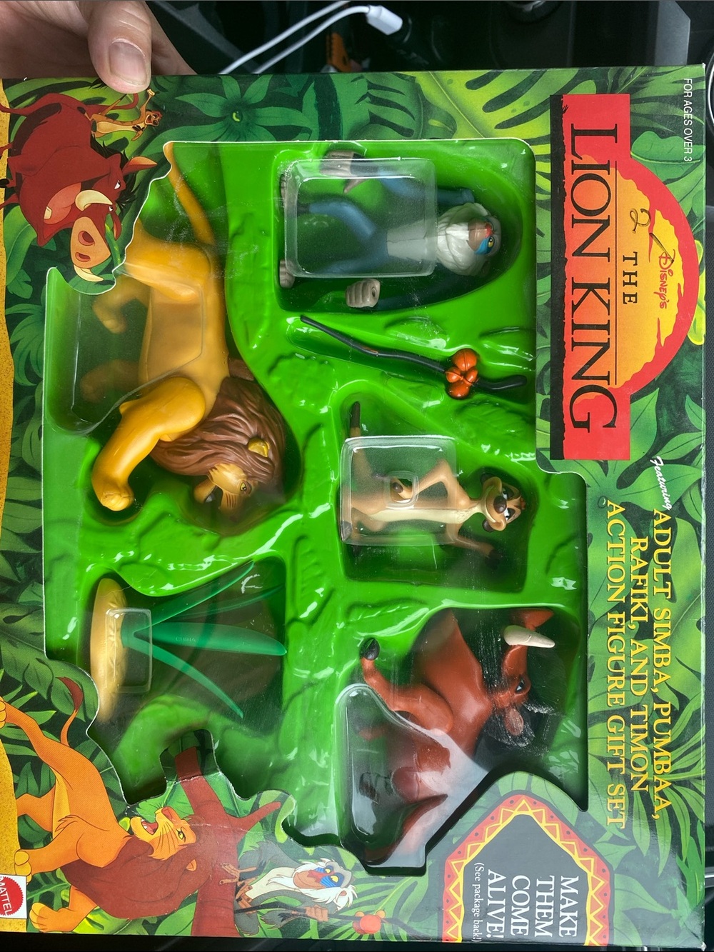 Disney The Lion King Action Figure Vintage Set *New In Box*